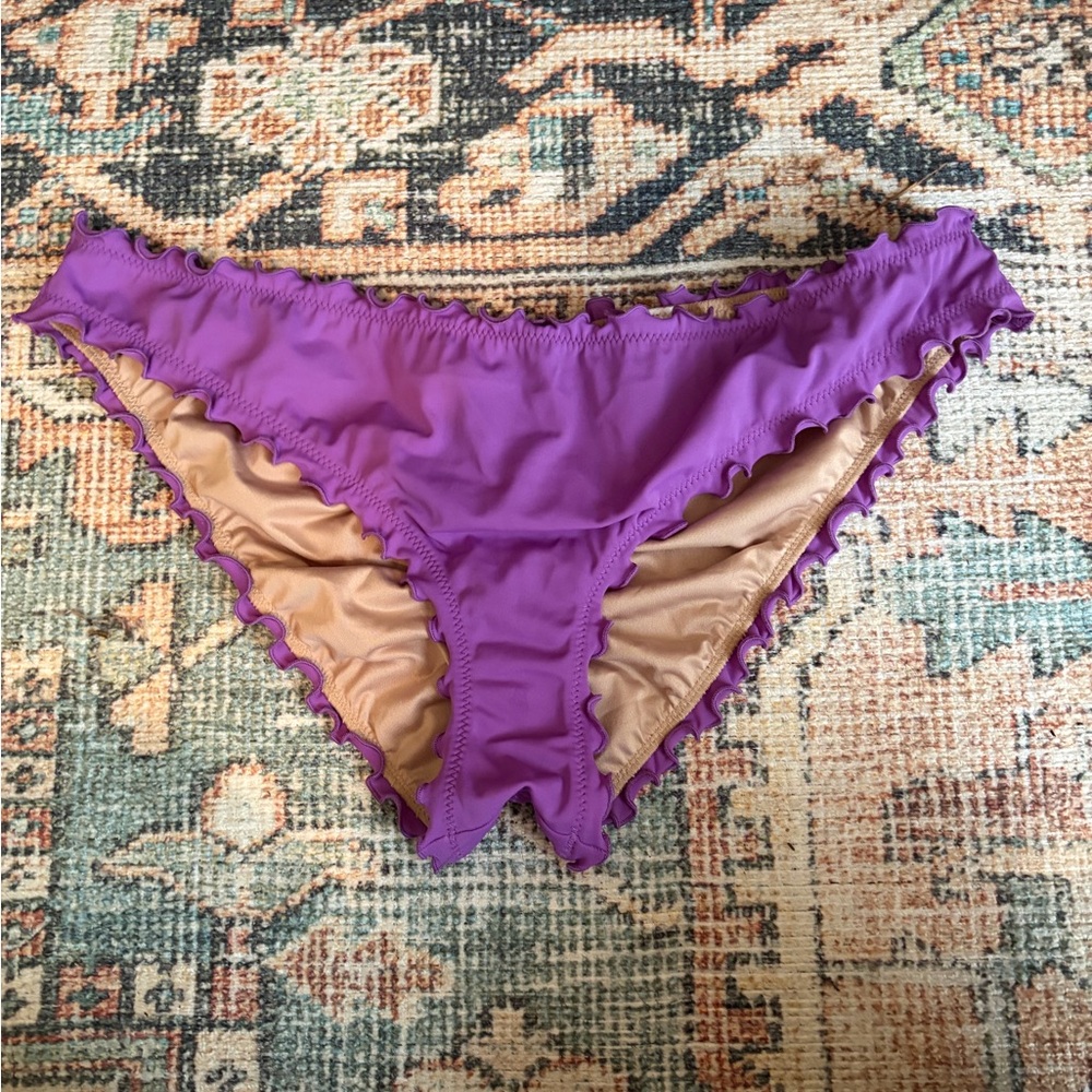 Target Purple and Tan Bikini Bottom